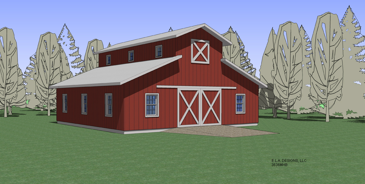 Barn Plan 3636MHB barn-plan-3636mhb